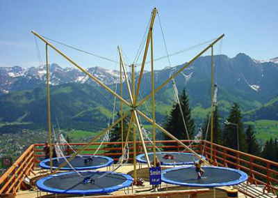 Euro-bungy trampolina